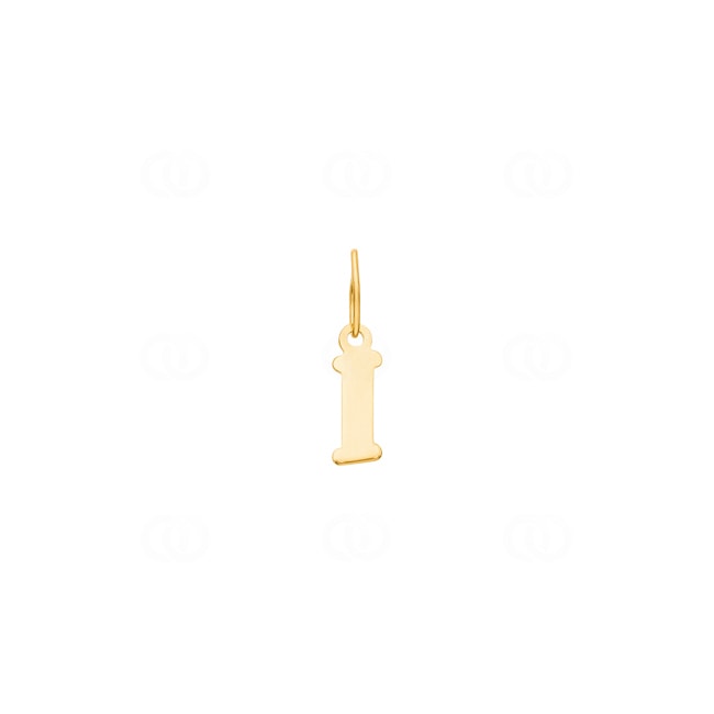 Pendentif or jaune 375/9 ct Lettre I - 9K2950.1I