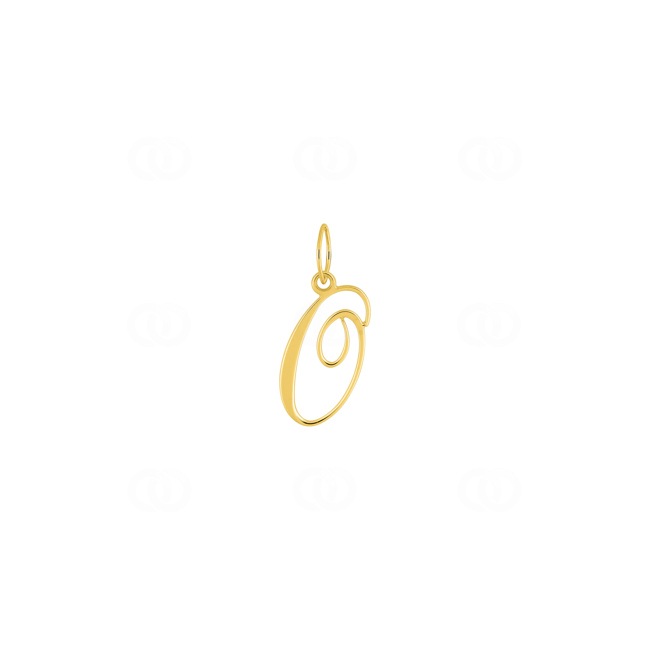 Anhänger 375/9 K Gelbgold Buchstabe O Anhänger 375/9 K Gelbgold Buchstabe O - 660091.O