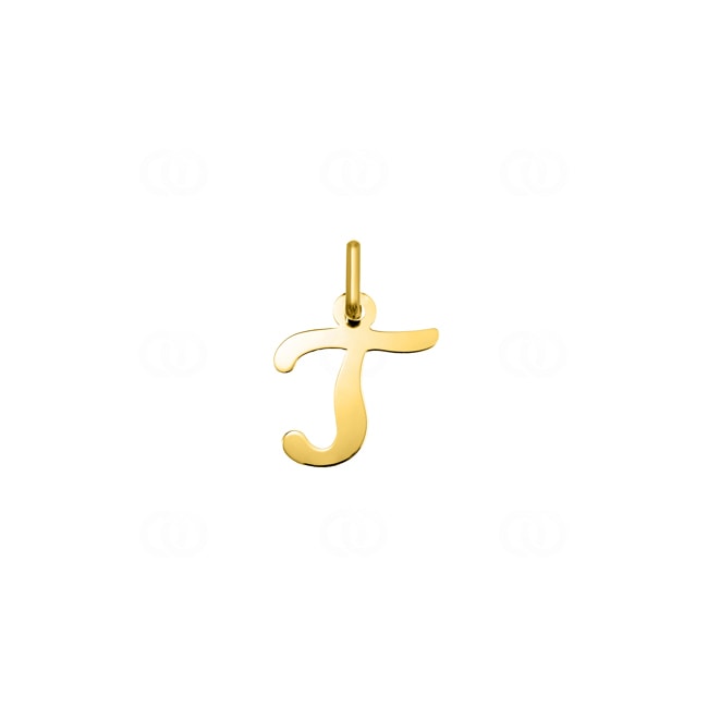 Anhänger 375/9 K Gelbgold Buchstabe T Anhänger 375/9 K Gelbgold Buchstabe T - 9KAY5032