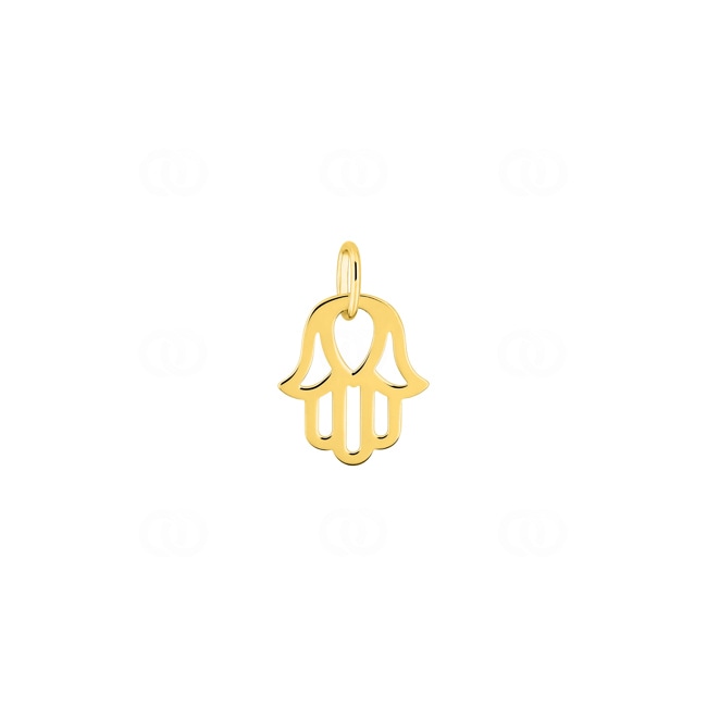Pendentif or jaune 375/9 ct Main de fatma - 397461.00