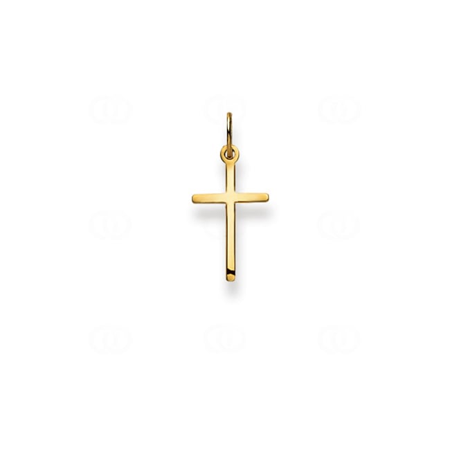 Pendentif or jaune 375/9 ct Croix - 4158.02105/0001