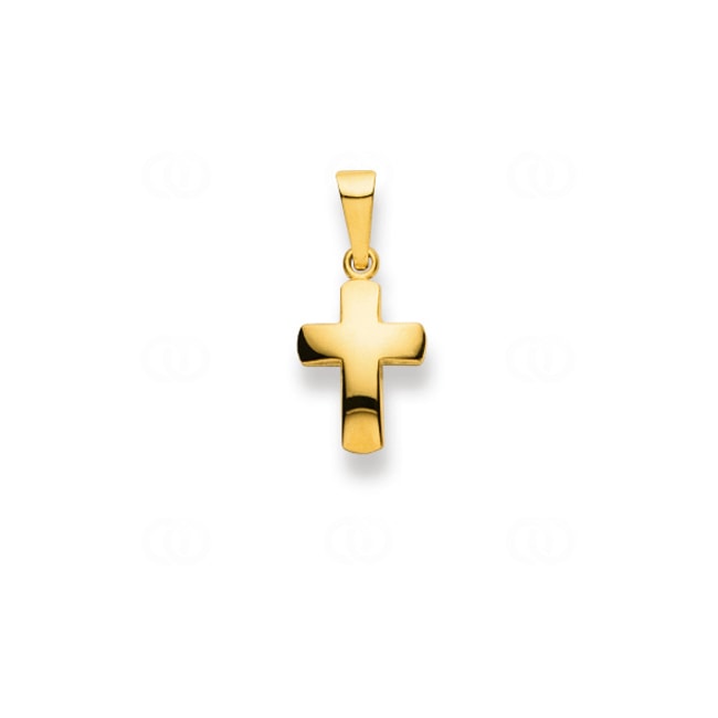 Pendentif or jaune 375/9 ct, Croix Pendentif or jaune 375/9 ct, Croix - 4158.02642/0001