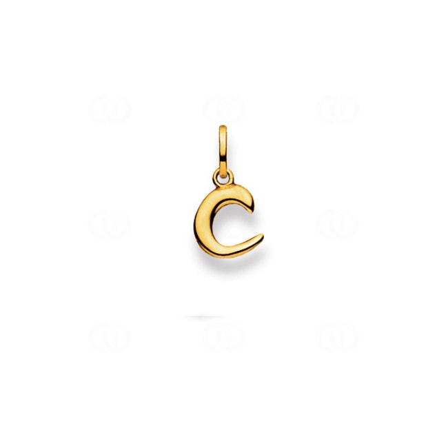 Anhänger 750/18 K Gelbgold, Buchstabe C - 1156.05157/0032