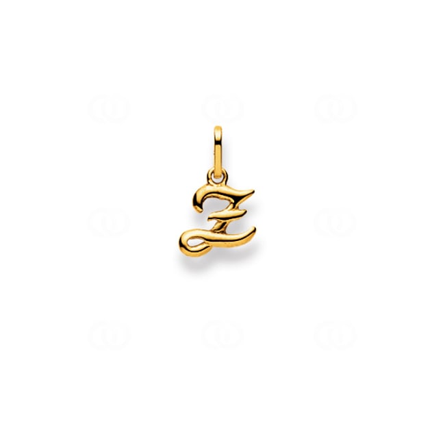 Pendentif or jaune 750/18 ct Lettre Z - 1156.05157/0262
