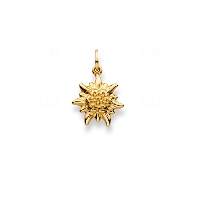 Pendentif or jaune 750/18 ct Edelweiss - 1156.07545/0001