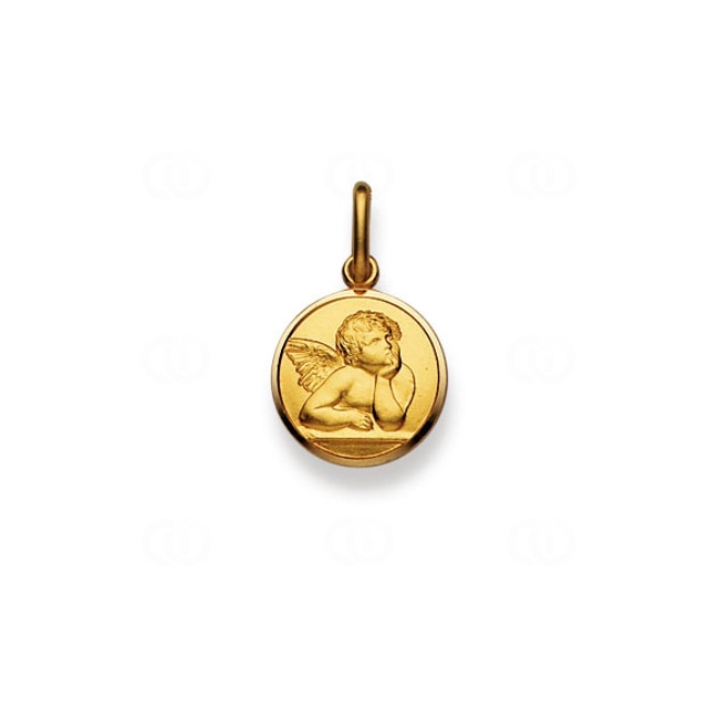Pendant 750/18 K Yellow Gold Angel - 1158.02012/0123