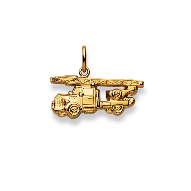 Pendentif or jaune 750/18 ct Pompiers - 1156.07678/0001