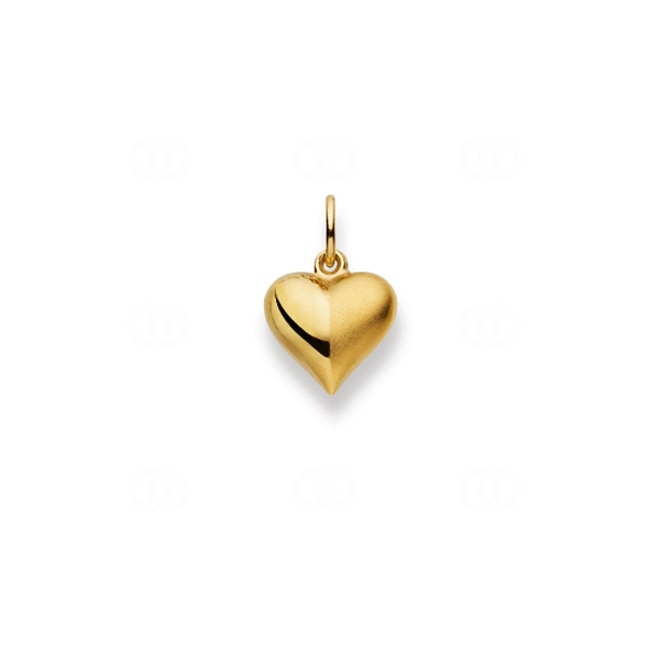 Pendant 750/18 K Yellow Gold Heart - 1156.08090/0001