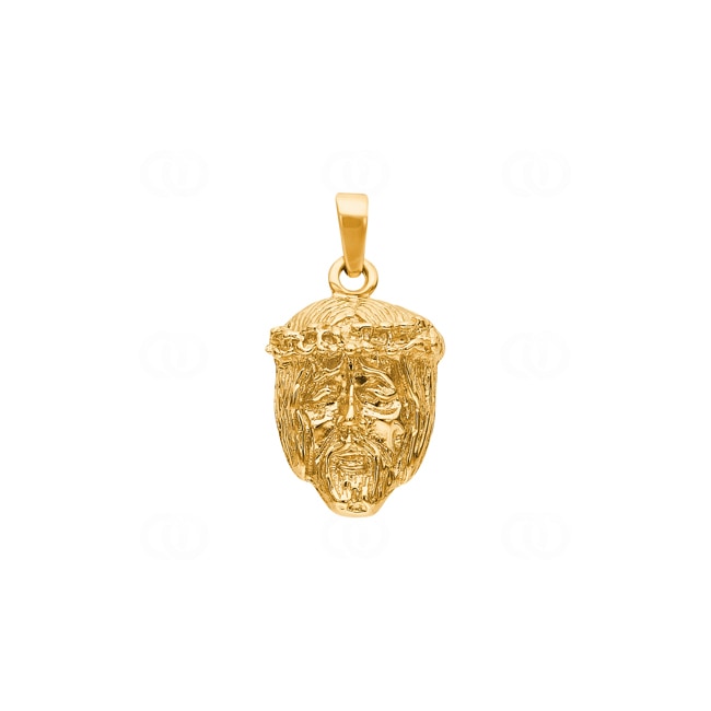 Pendentif or jaune 750/18 ct, Jésus Pendentif or jaune 750/18 ct, Jésus - PP04944-GG