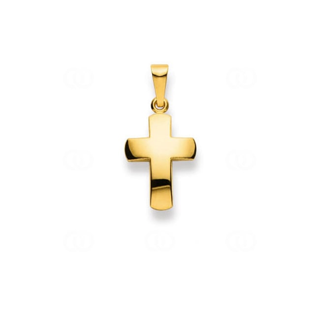 Pendant 750/18 K Yellow Gold, Cross - 1158.02641/0001