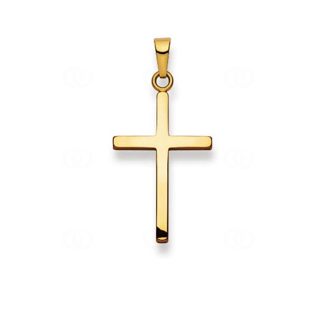 Pendant 750/18 K Yellow Gold, Cross - 1158.02706/0002