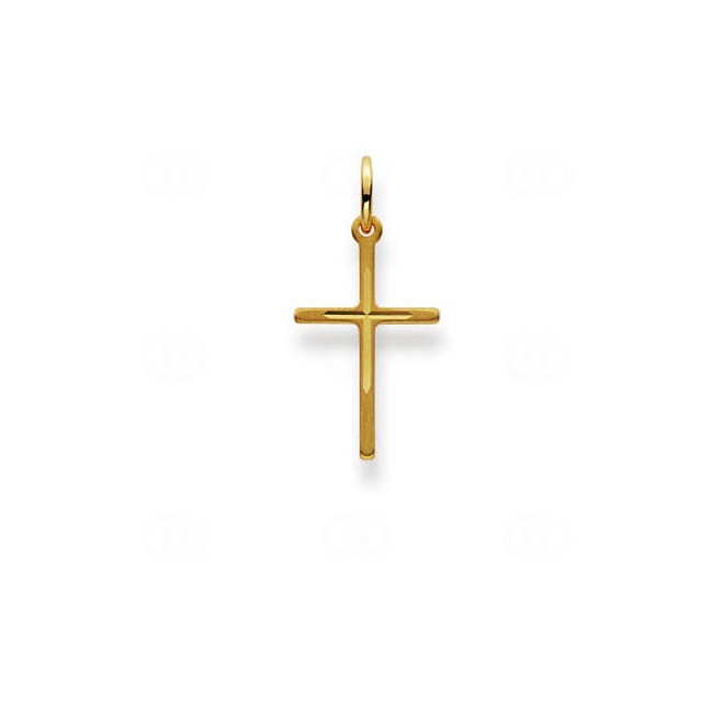 Pendentif or jaune 750/18 ct, Croix Pendentif or jaune 750/18 ct, Croix - 1158.03371/0001