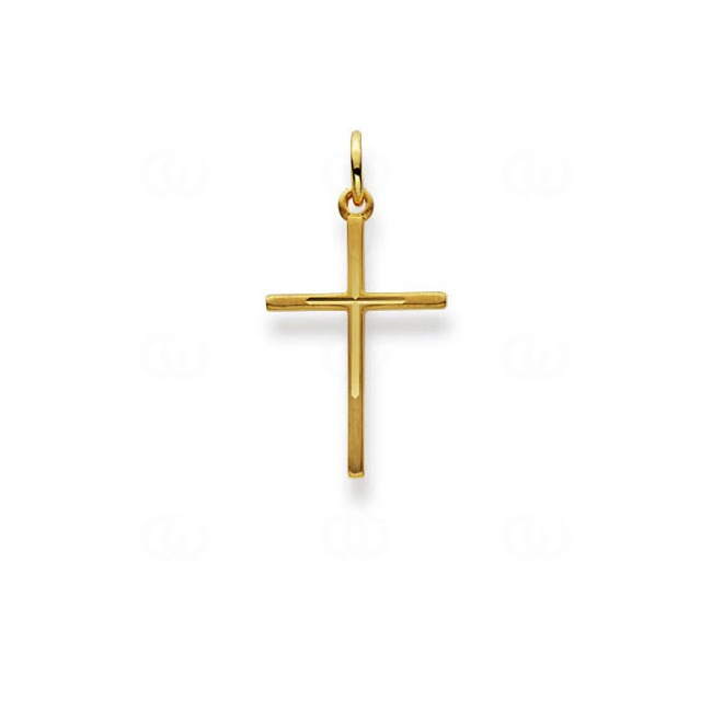 Anhänger 750/18 K Gelbgold, Kreuz - 1158.03372/0001