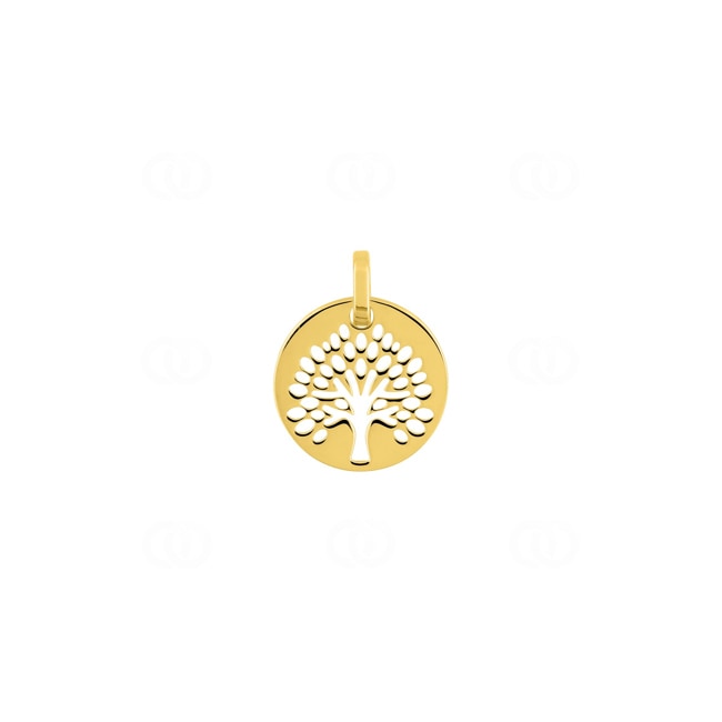 Pendentif or jaune 750/18 ct Arbre de vie Ø 12mm - 3.7303.00