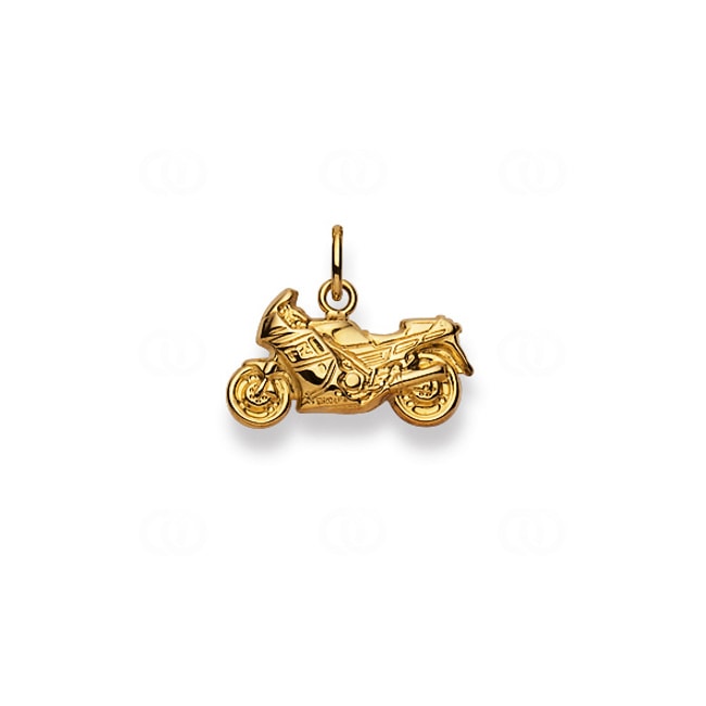 Pendant 750/18 K Yellow Gold Motorcycle - 1156.08525/0001