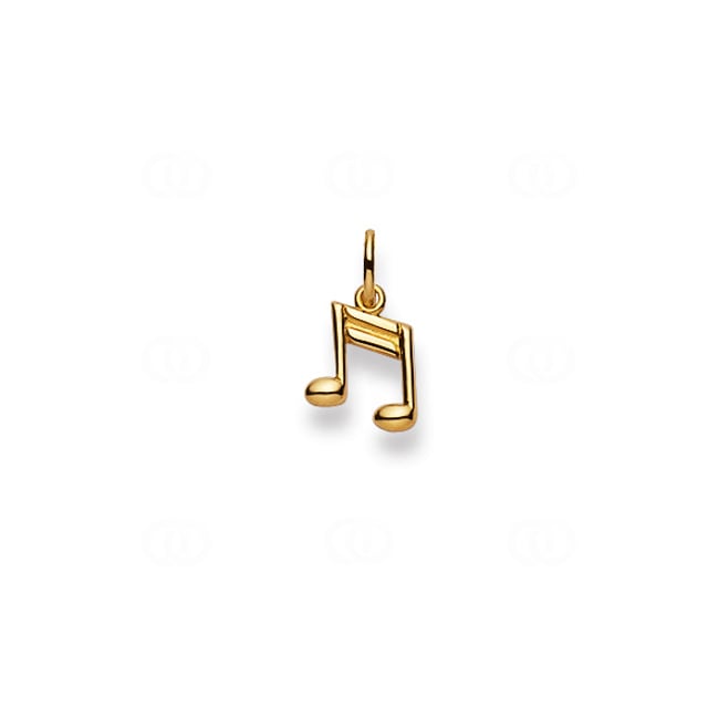 Pendant 750/18 K Yellow Gold Clef - 1156.08516/0001