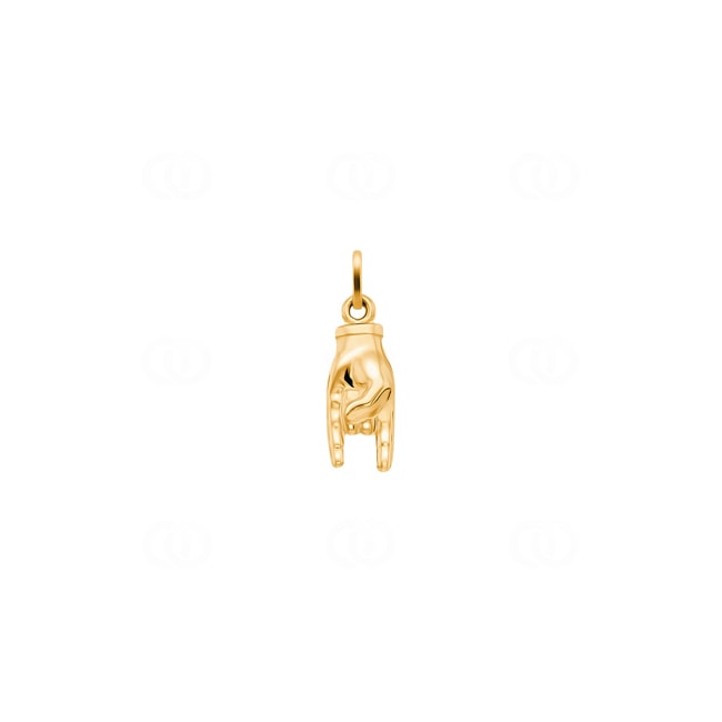 Pendant 750/18 K Yellow Gold Rock 'n' Roll - 2720