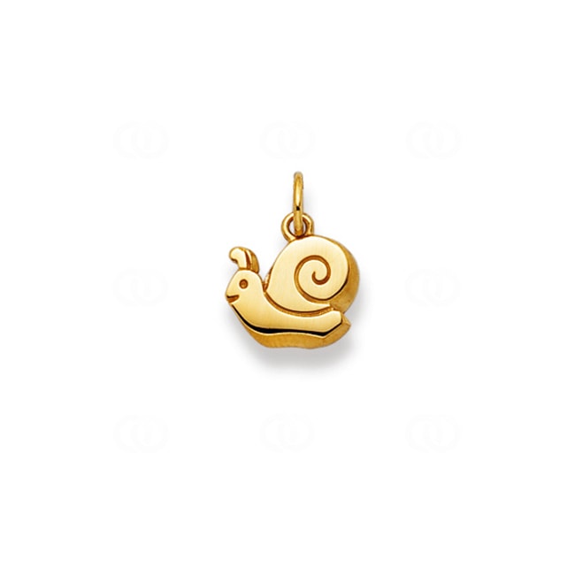 Pendant 750/18 K Yellow Gold Snail - 1156.07682/0001