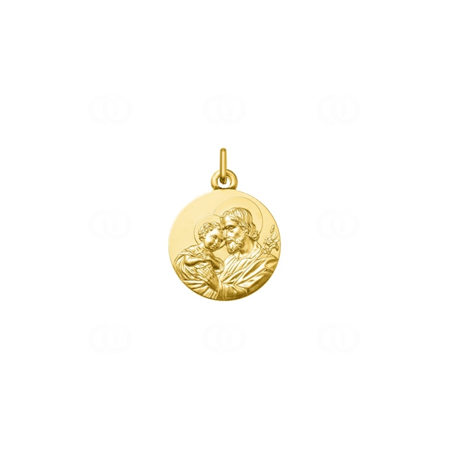 Anhänger 750/18 K Gelbgold St. Josef - AY3059