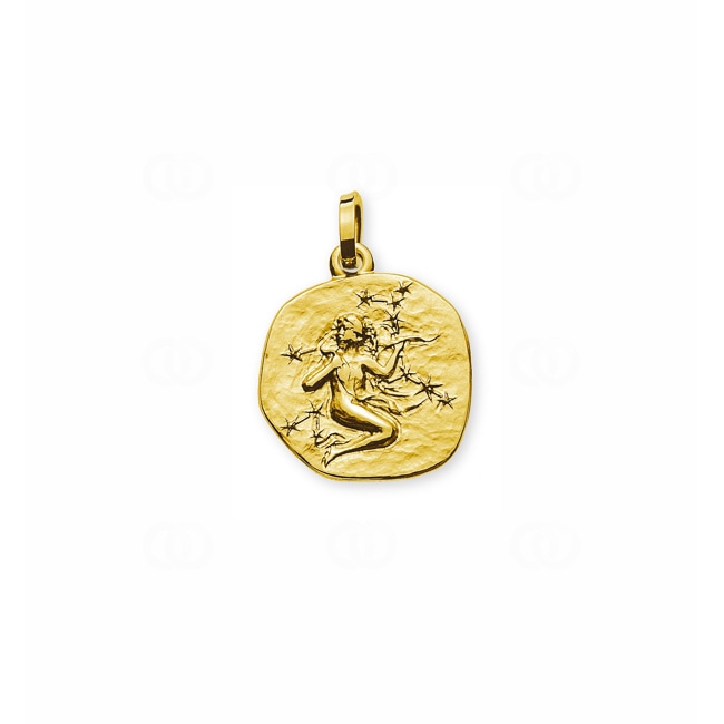 Anhänger 750/18 K Gelbgold Sternzeichen Jungfrau - AST1057