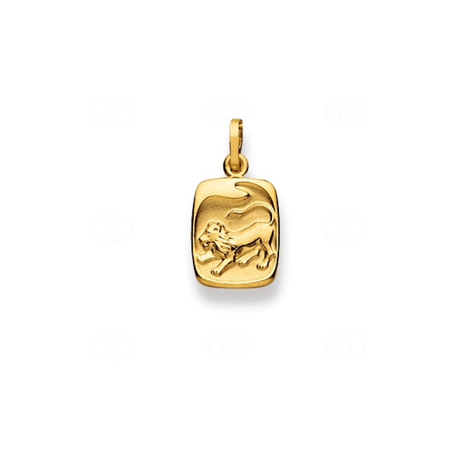 Anhänger 750/18 K Gelbgold Sternzeichen Löwe - 1154.06037/0800