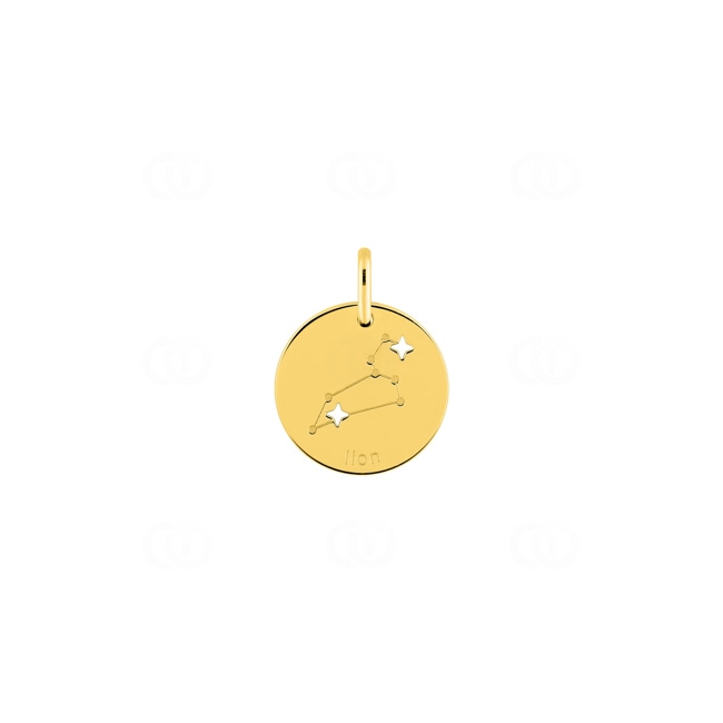 Pendant 750/18 K Yellow Gold Astrological Sign of Leo - French Version - 3.7261.00