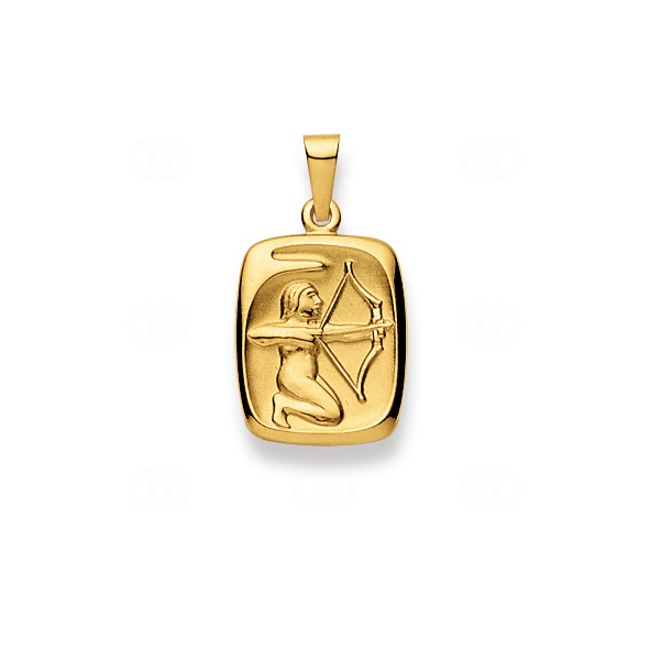 Anhänger 750/18 K Gelbgold Sternzeichen Schütze - 1154.06029/0120