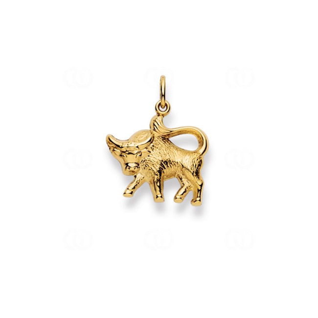 Anhänger 750/18 K Gelbgold Sternzeichen Stier - 1154.06020/0050