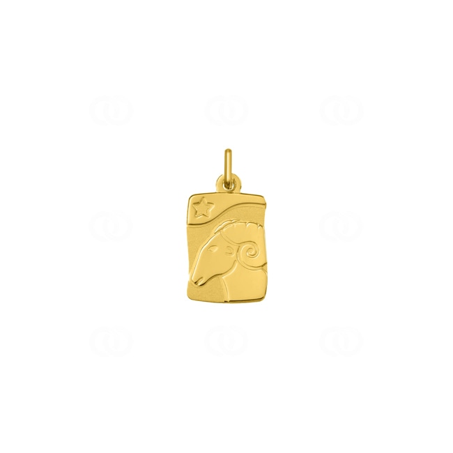 Pendant 750/18 K Yellow Gold Astrological Sign of Aries Pendant 750/18 K Yellow Gold Astrological Sign of Aries - AY5002