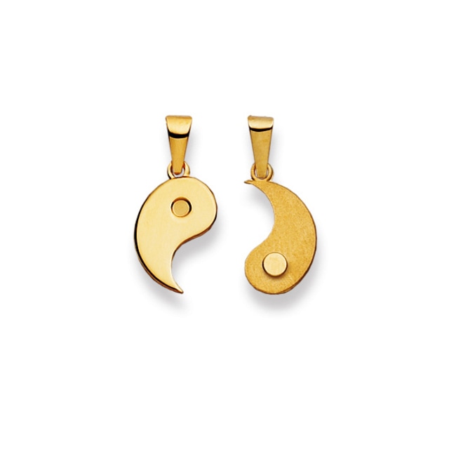 Anhänger 750/18 K Gelbgold Yin Yang - 1156.08133/0001