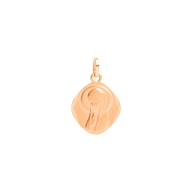 Anhanger 750 18 K Rosegold 13x15mm Madonna