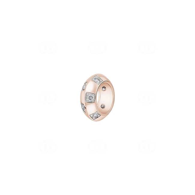 Anhänger 750/18 K Roségold mit Diamanten 0.25 ct H/si - AN-73405-RG