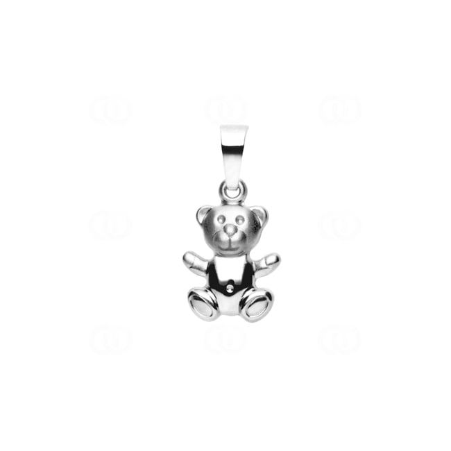 Pendant 750/18 K White Gold Bear - 1256.08440/0001