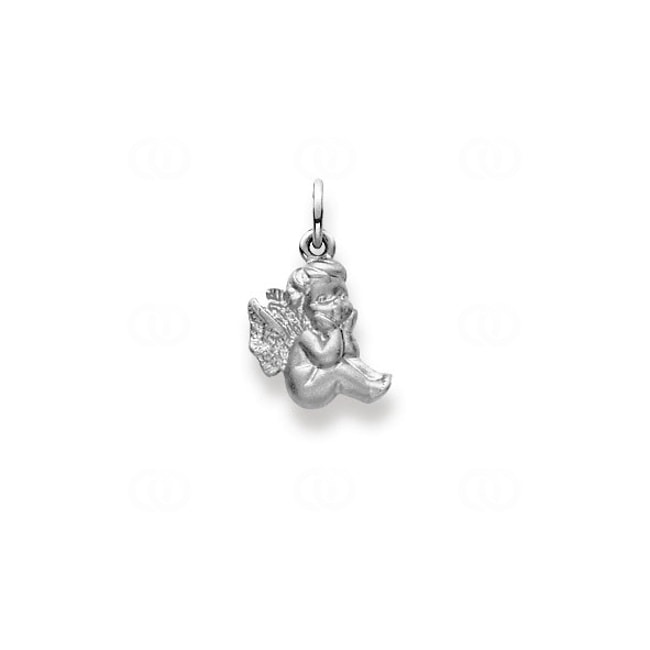 Pendentif or gris 750/18 ct, Ange - 1256.08581/0001