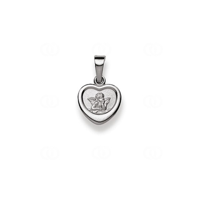 Pendentif or gris 750/18 ct, Ange Pendentif or gris 750/18 ct, Ange - 1258.02557/0100