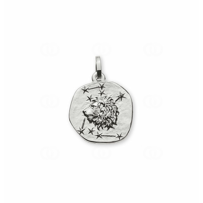 Pendant 750/18 K White Gold, Astrological sign of Leo - AST2056