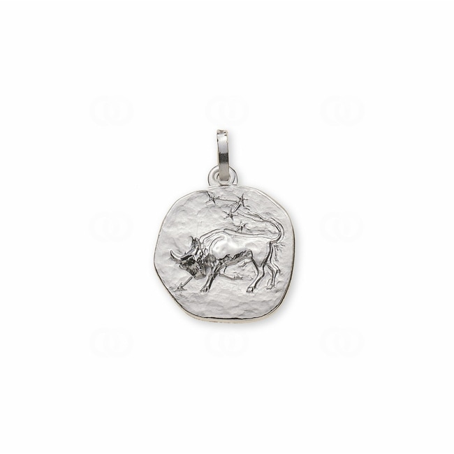 Anhänger 750/18 K Weissgold, Sternzeichen Stier - AST2053