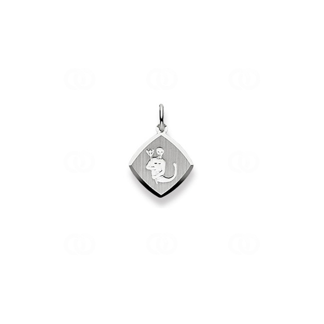 Anhänger 750/18 K Weissgold, Sternzeichen Wassermann Anhänger 750/18 K Weissgold, Sternzeichen Wassermann - 1254.06042/0200