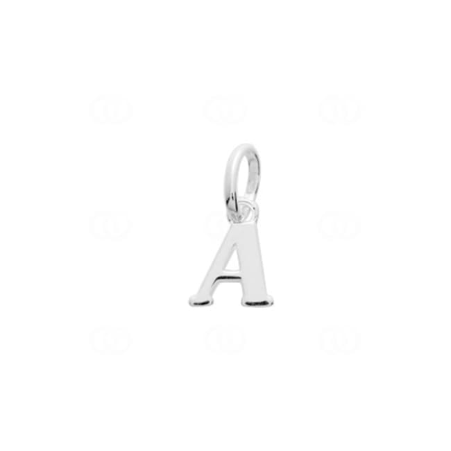 Anhänger 925 Silber rhodiniert Buchstabe A - 316527.A