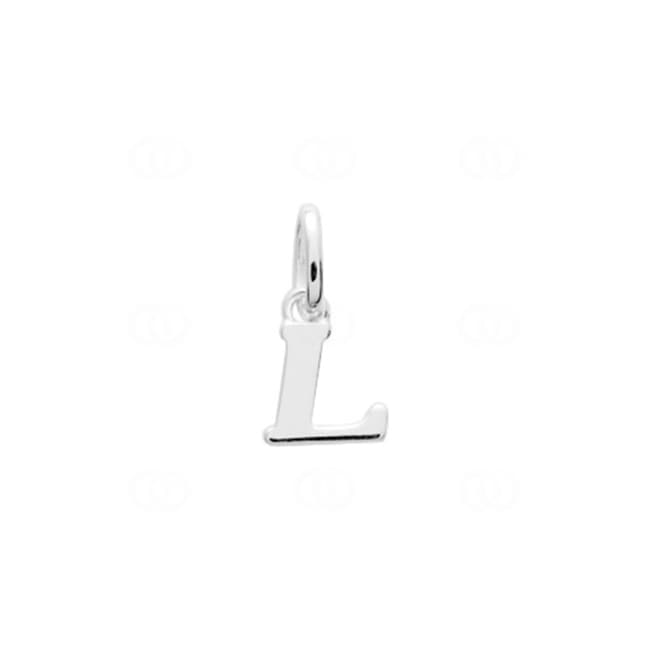 Anhänger 925 Silber rhodiniert Buchstabe L - 316527.L