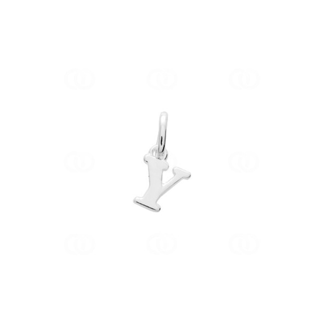 Pendant 925 Silver rhodium-plated, Letter Y - 316527.Y