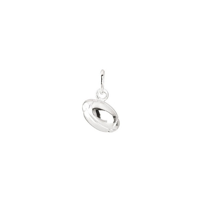 LOT Pendentif Ballon de Foot en Argent 925 rhodié + Chaîne - Longueur