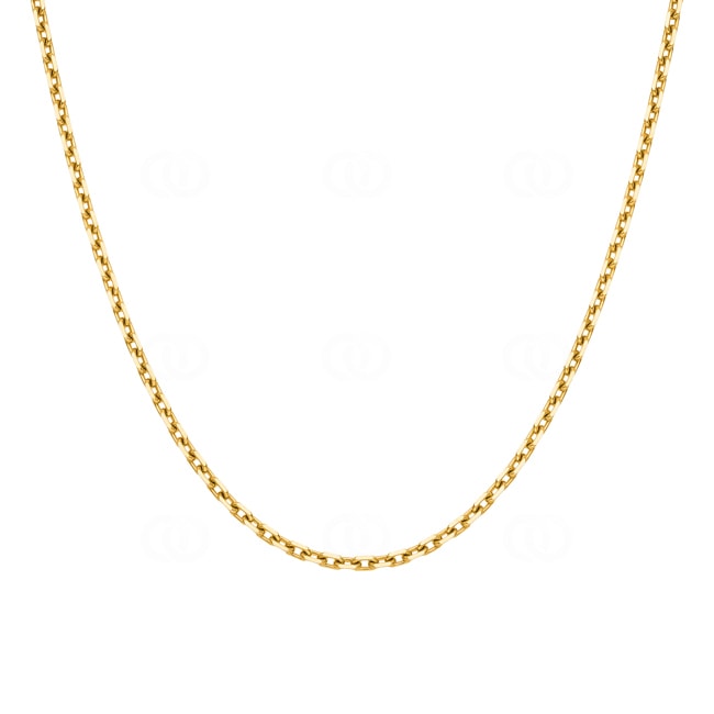 Collier forçat limée or jaune 750/18 ct 2.6mm - 1142.00032
