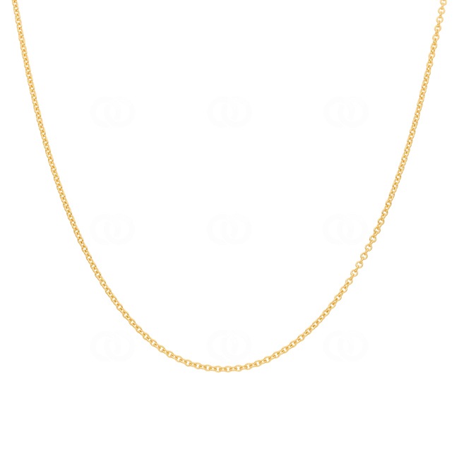Collier forçat rond or jaune 375/9 ct, 1.5mm - 4142.04094