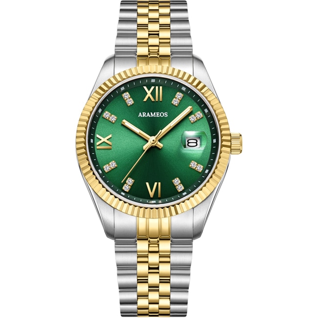 Arameos Prestige Elegance Sapphire Date 36 - ARA105.36.11