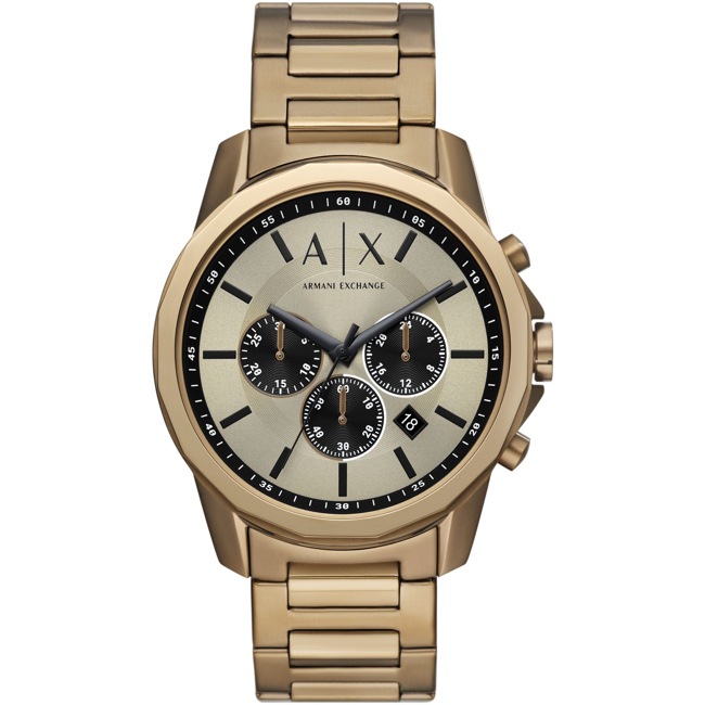 AX1739 | Armani Exchange Banks Chronograph Golden / Beige
