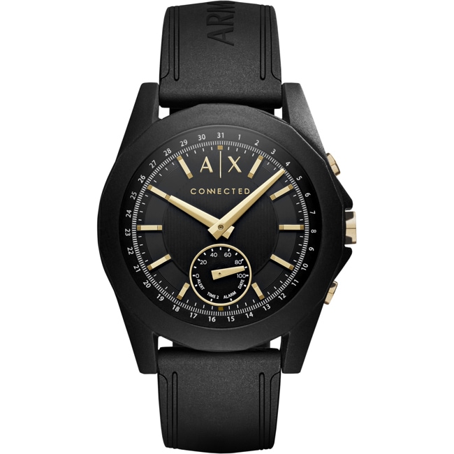 armani exchange connected drexler 48mm smartwatch