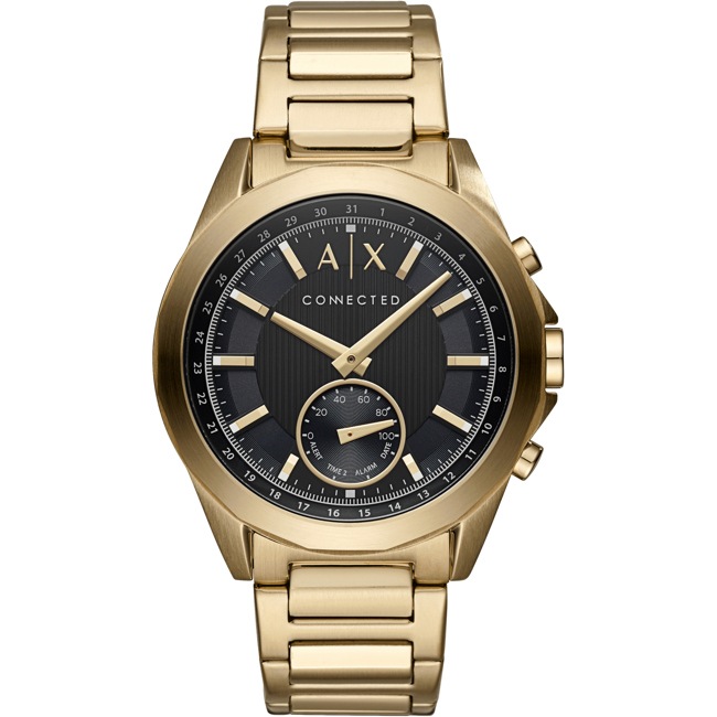 armani exchange connected drexler 48mm smartwatch