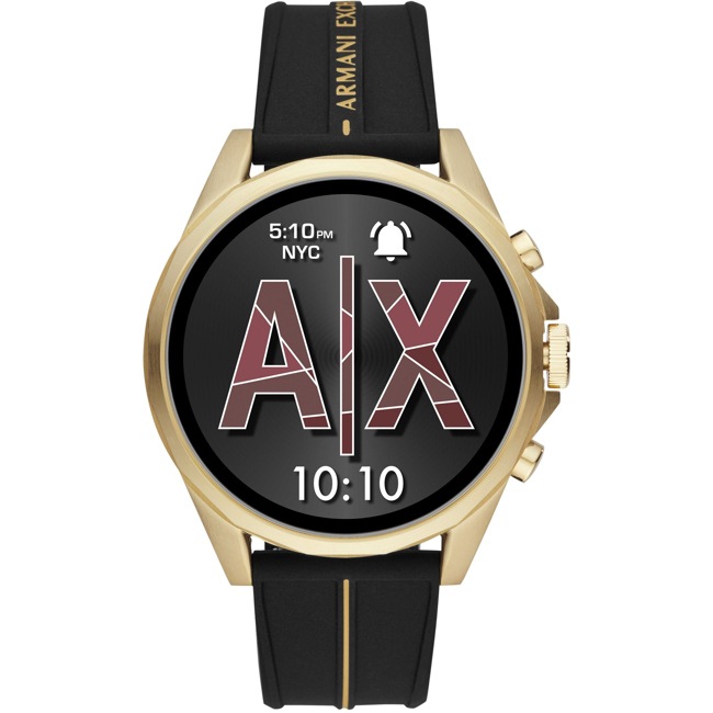 armani exchange connected drexler 48mm smartwatch