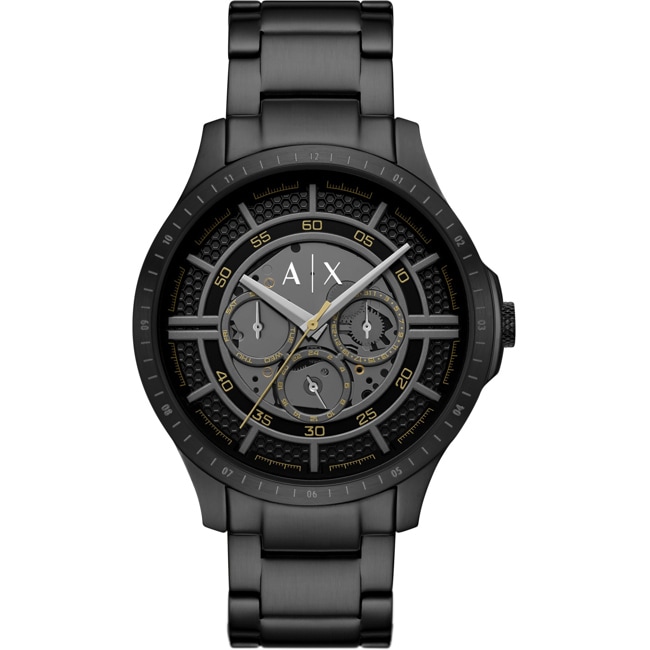 Armani Exchange Hampton Day Date Schwarz - AX2460
